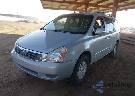 2012 Kia Sedona Lx z USA, uszkodzony, nr VIN KNDMG4C72C6441224